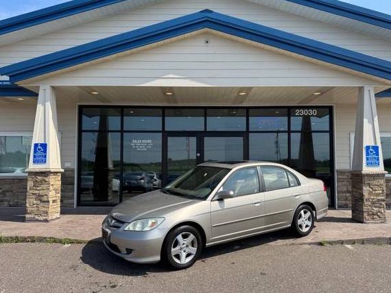 HONDA CIVIC 2004 2HGES26784H581590 image