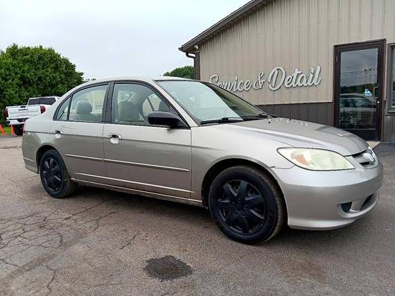 HONDA CIVIC 2004 1HGES16544L001148 image