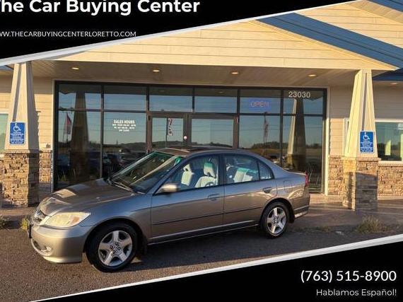 HONDA CIVIC 2004 2HGES26704H627008 image