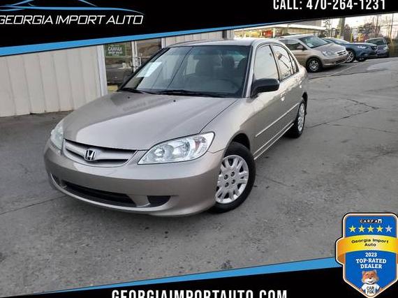 HONDA CIVIC 2004 2HGES16554H590210 image HONDA CIVIC 2004 2HGES16554H590210 image