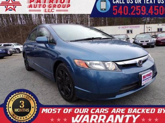 HONDA CIVIC 2006 2HGFA16586H517987 image