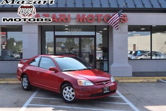 HONDA CIVIC 2002 1HGEM22952L099886 image