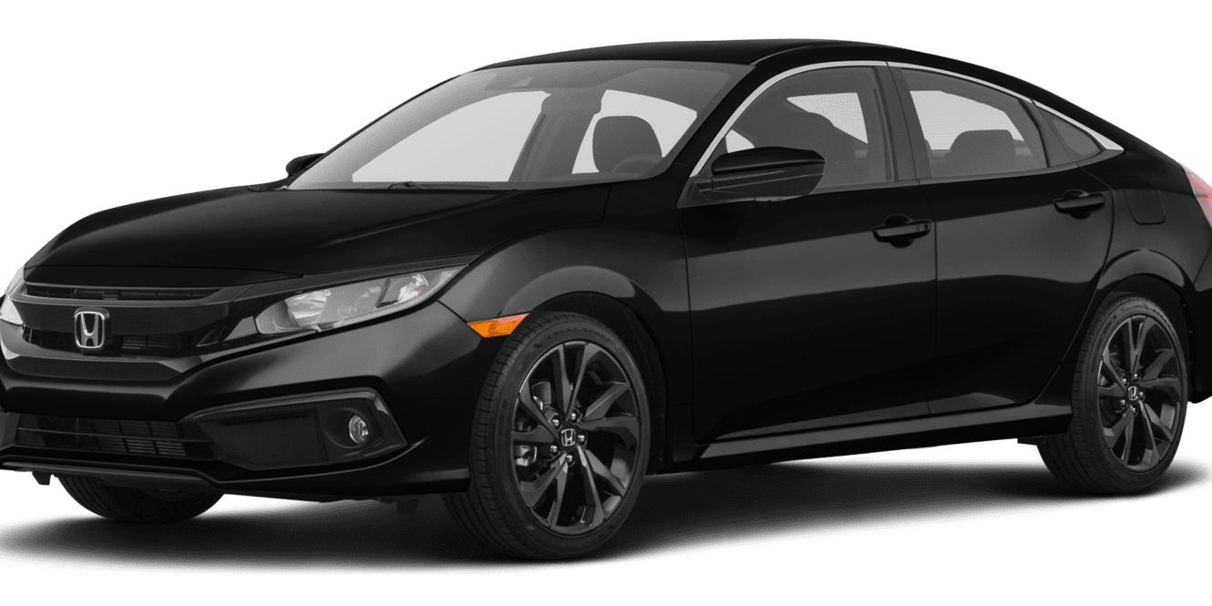 HONDA CIVIC 2020 19XFC2F88LE028084 image