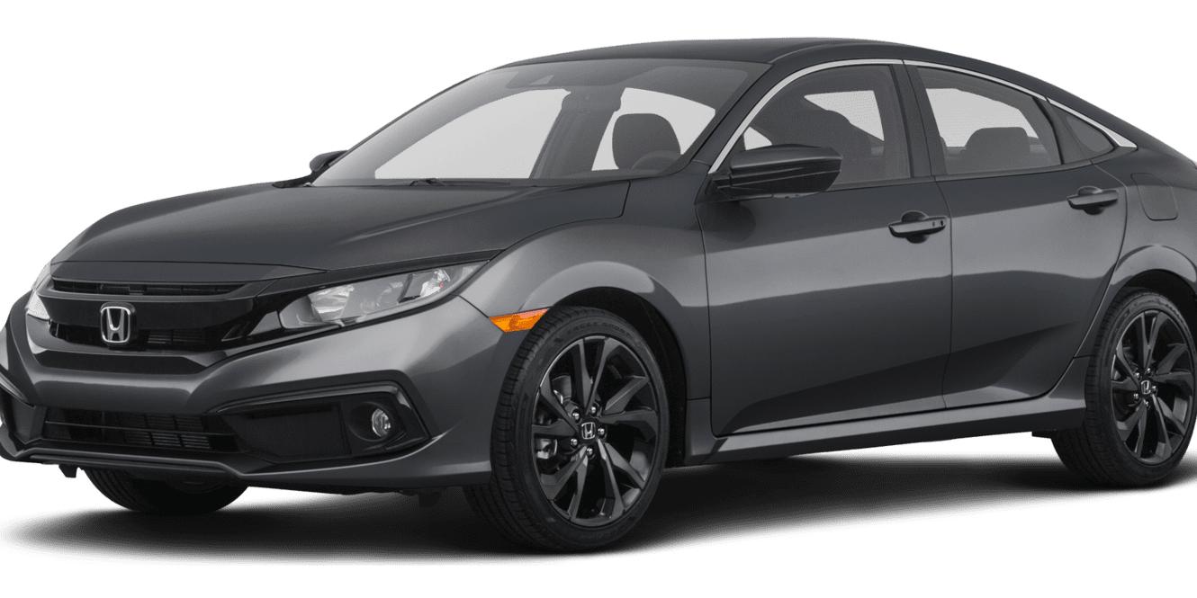 HONDA CIVIC 2020 2HGFC2F83LH529423 image