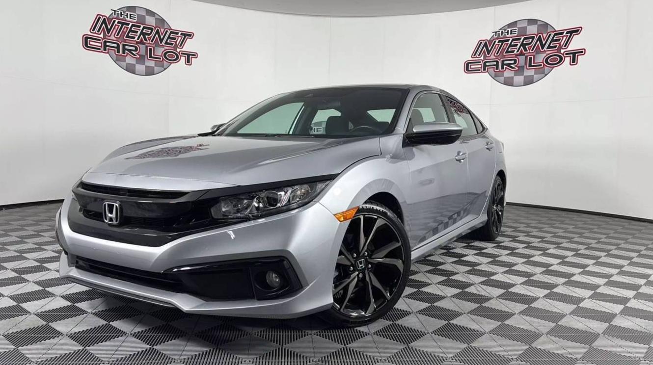 HONDA CIVIC 2020 19XFC2F81LE003477 image