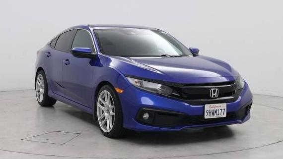 HONDA CIVIC 2020 2HGFC2F83LH589542 image