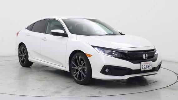 HONDA CIVIC 2020 2HGFC2F85LH557336 image