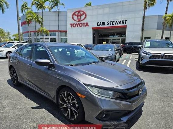 HONDA CIVIC 2020 2HGFC2F89LH529572 image