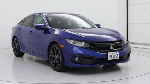 HONDA CIVIC 2020 2HGFC2F83LH569954 image
