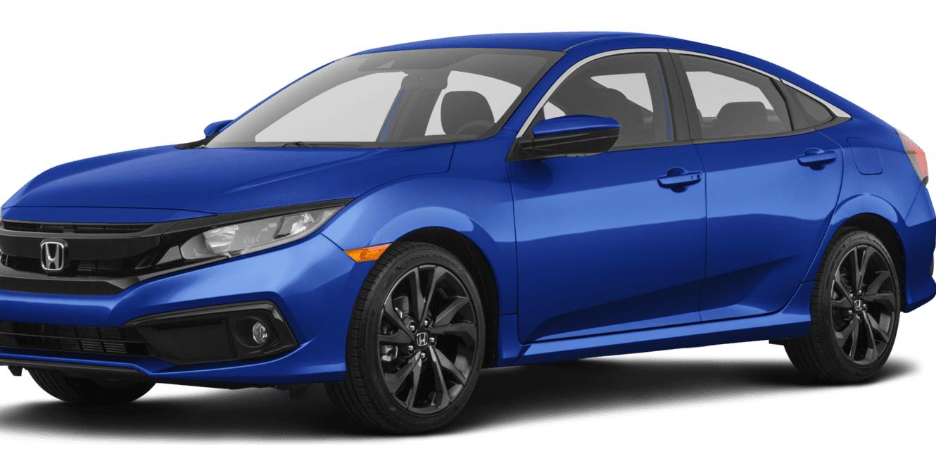 HONDA CIVIC 2020 19XFC2F81LE002331 image