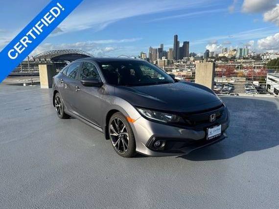 HONDA CIVIC 2020 2HGFC2F87LH568600 image