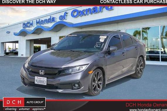 HONDA CIVIC 2020 2HGFC2F88LH508213 image