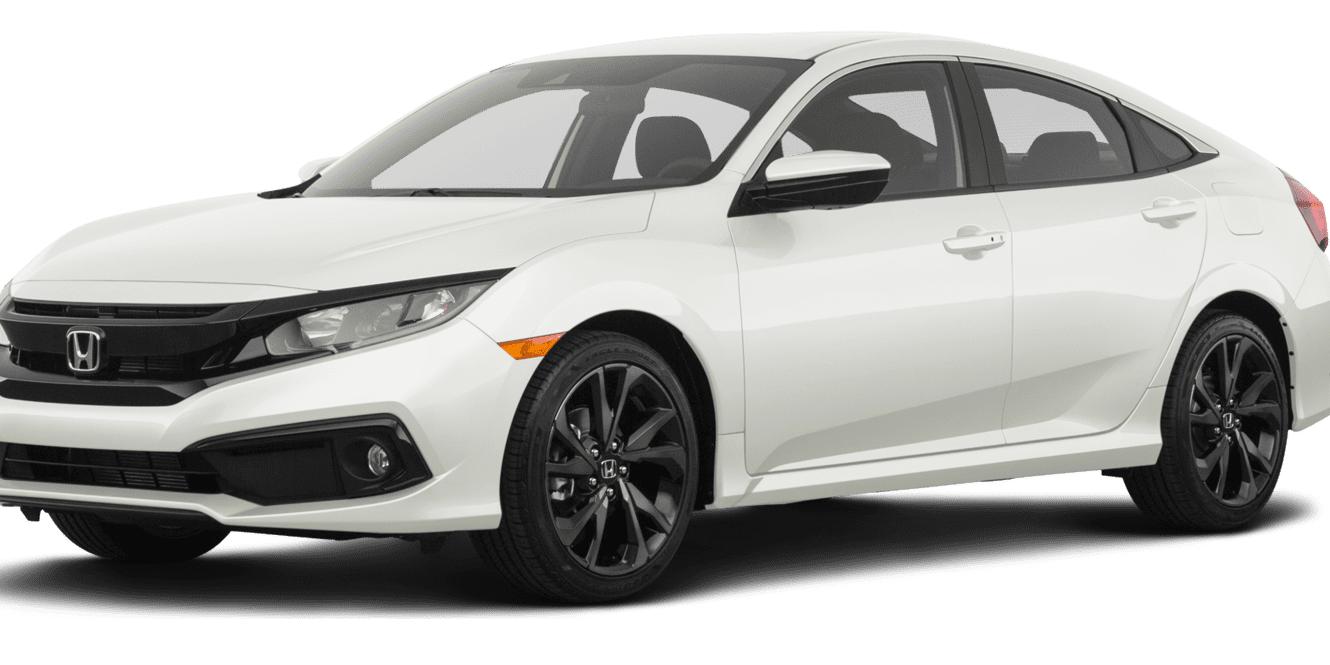 HONDA CIVIC 2020 2HGFC2F86LH552615 image