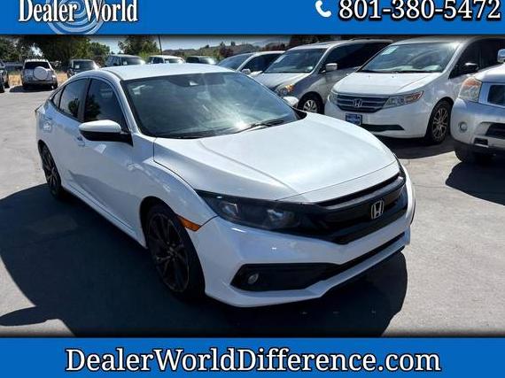 HONDA CIVIC 2020 19XFC2F83LE206547 image