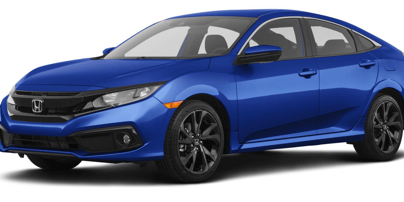 HONDA CIVIC 2020 2HGFC2F8XLH574696 image