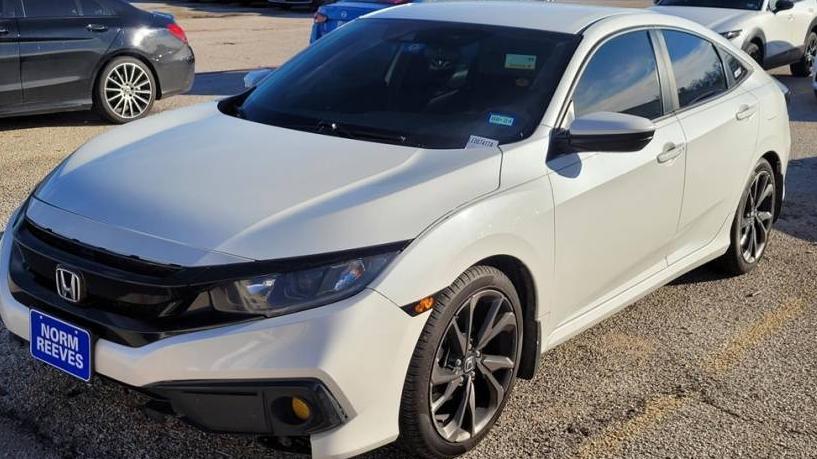 HONDA CIVIC 2020 19XFC2F83LE007417 image