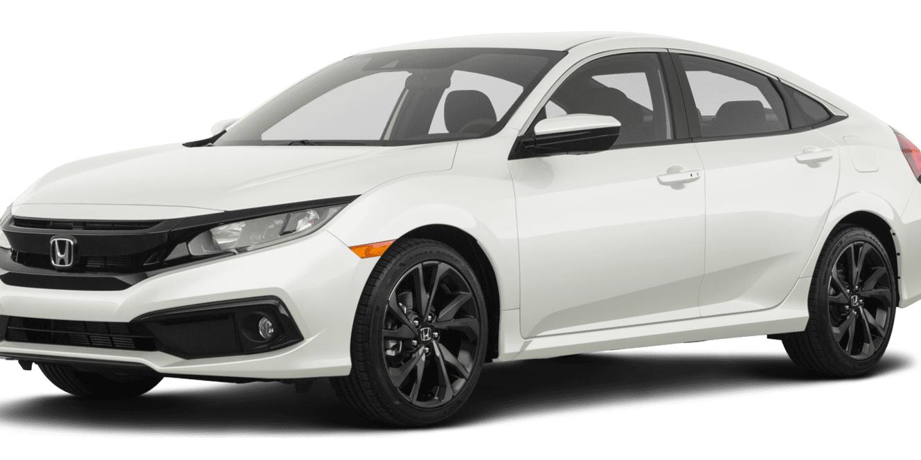 HONDA CIVIC 2020 2HGFC2F85LH578056 image