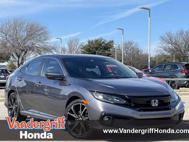 HONDA CIVIC 2020 2HGFC2E84LH598929 image