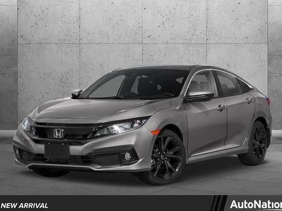 HONDA CIVIC 2020 2HGFC2F83LH574359 image
