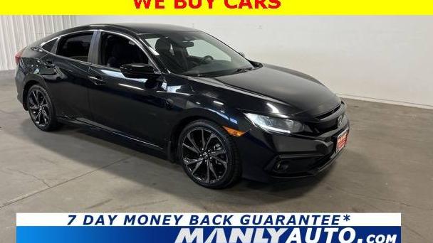 HONDA CIVIC 2020 19XFC2E81LE014075 image