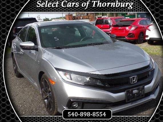 HONDA CIVIC 2020 2HGFC2F8XLH580109 image