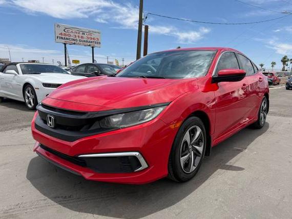 HONDA CIVIC 2020 2HGFC2F62LH574805 image