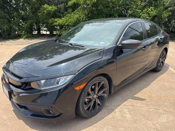 HONDA CIVIC 2020 19XFC2F83LE026078 image