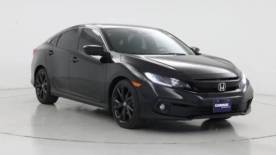 HONDA CIVIC 2020 2HGFC2F89LH598682 image