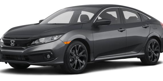 HONDA CIVIC 2020 2HGFC2F81LH592472 image