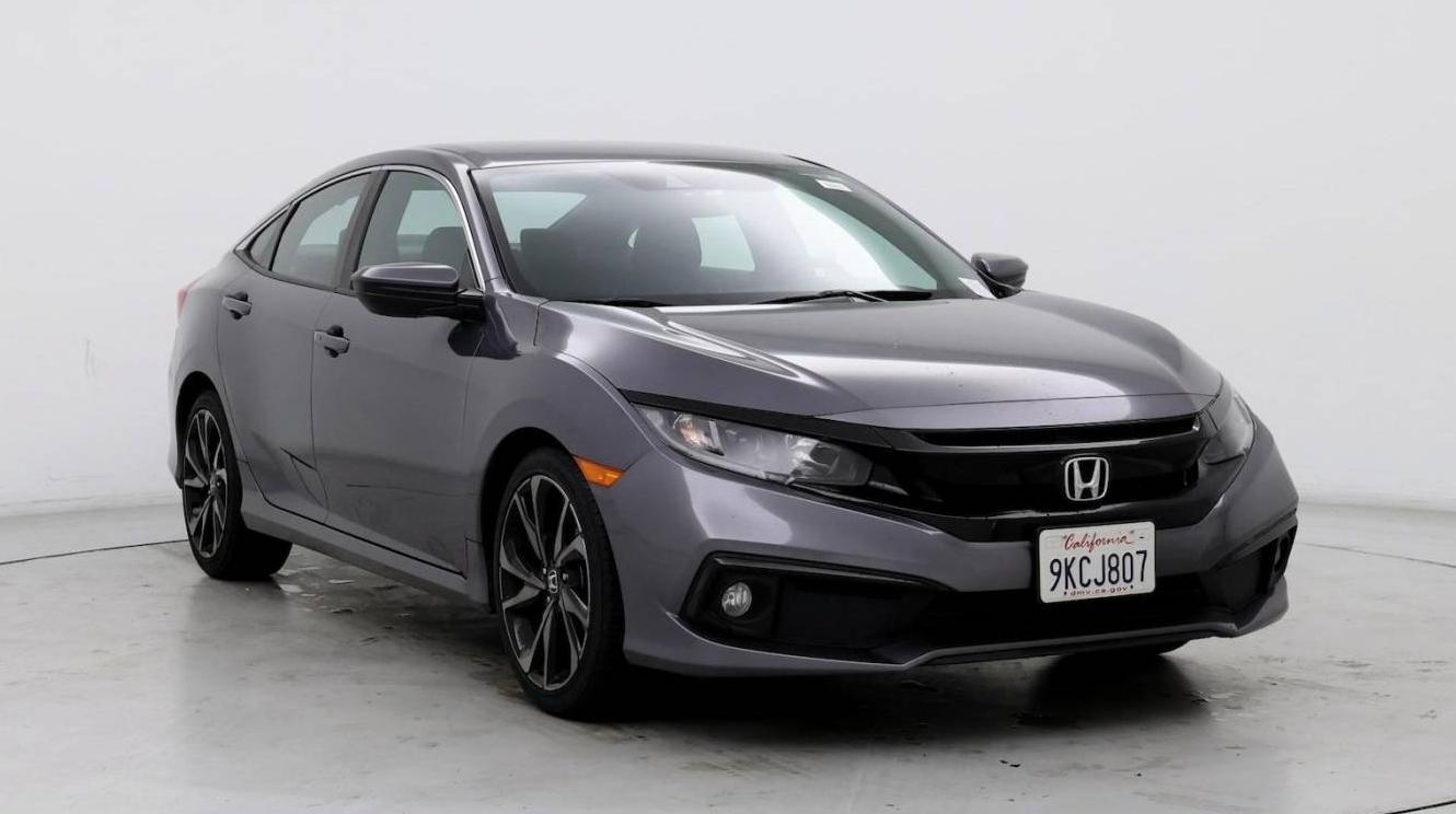 HONDA CIVIC 2020 2HGFC2F87LH586384 image