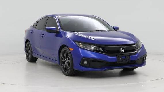 HONDA CIVIC 2020 19XFC2F83LE026372 image