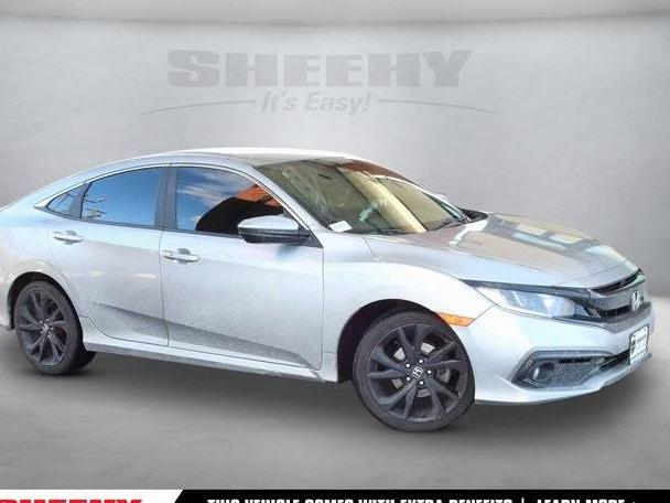 HONDA CIVIC 2020 2HGFC2F89LH526106 image