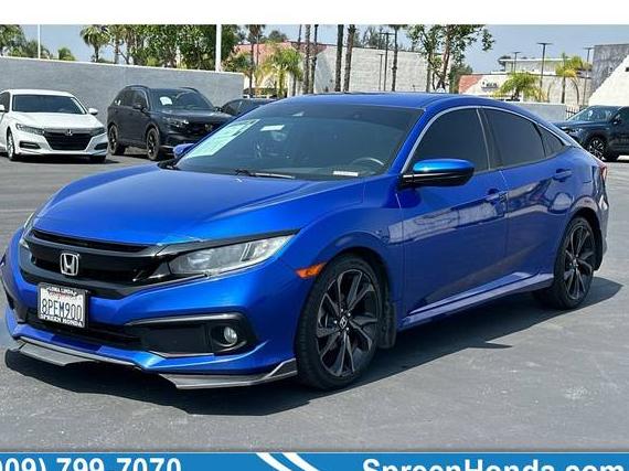 HONDA CIVIC 2020 19XFC2F80LE204352 image