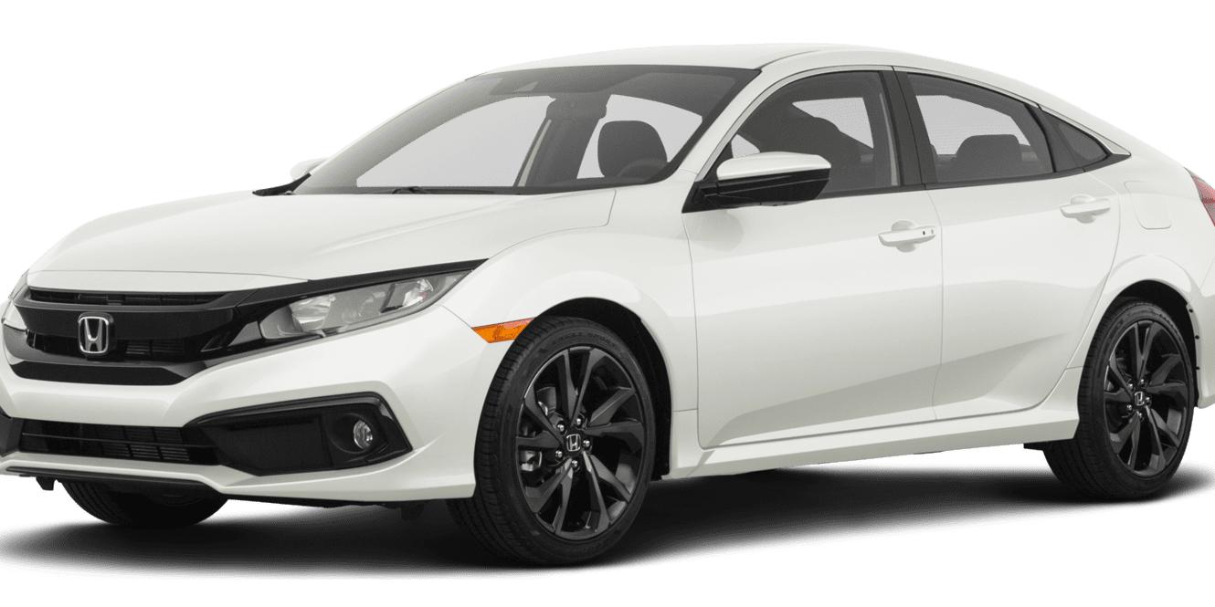 HONDA CIVIC 2020 2HGFC2F86LH572587 image