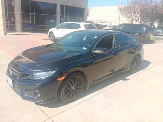 HONDA CIVIC 2020 2HGFC1E53LH708319 image