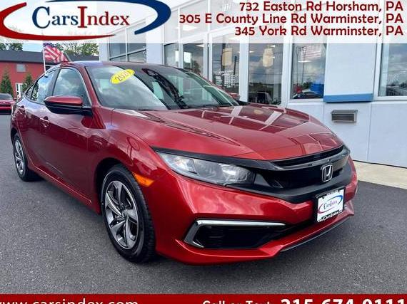 HONDA CIVIC 2020 19XFC2F65LE215796 image