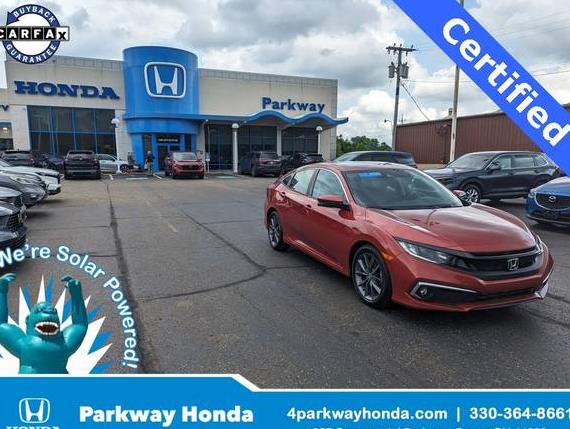 HONDA CIVIC 2020 19XFC1F37LE002994 image