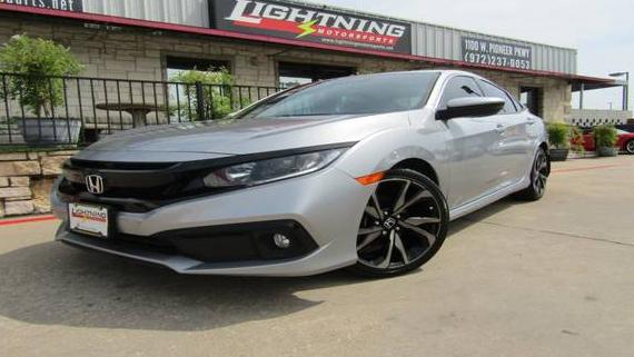 HONDA CIVIC 2020 2HGFC2F8XLH580093 image