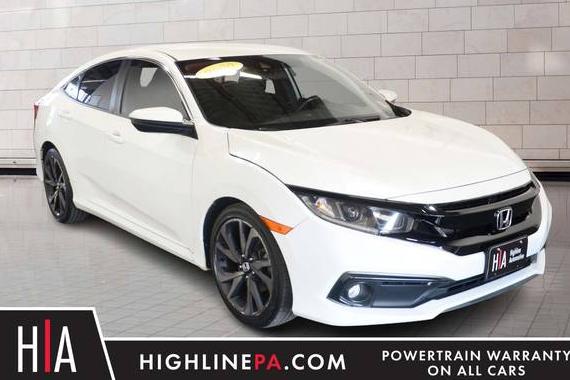 HONDA CIVIC 2020 2HGFC2F88LH600387 image