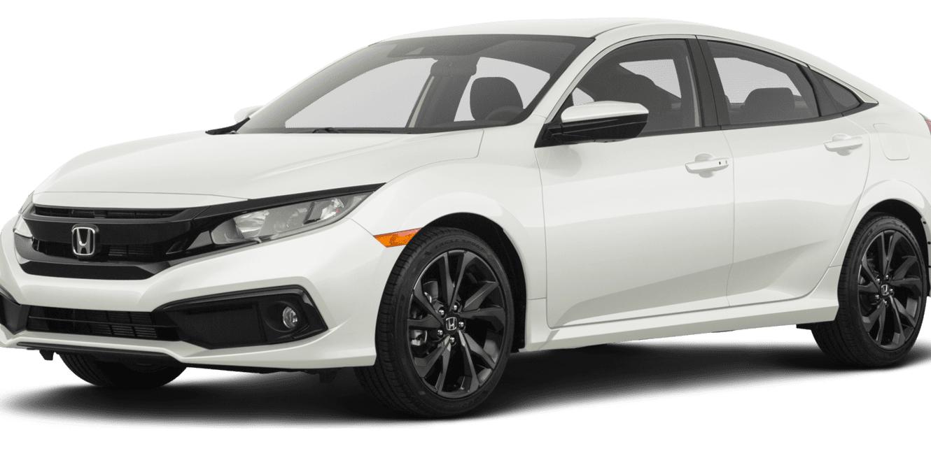 HONDA CIVIC 2020 2HGFC2F83LH563863 image