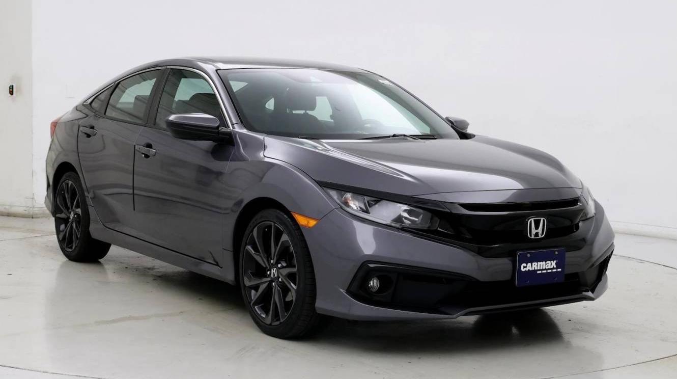 HONDA CIVIC 2020 19XFC2F81LE213643 image