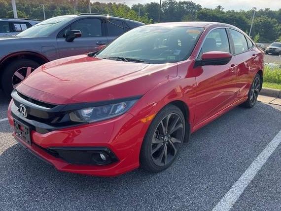 HONDA CIVIC 2020 2HGFC2F86LH544191 image