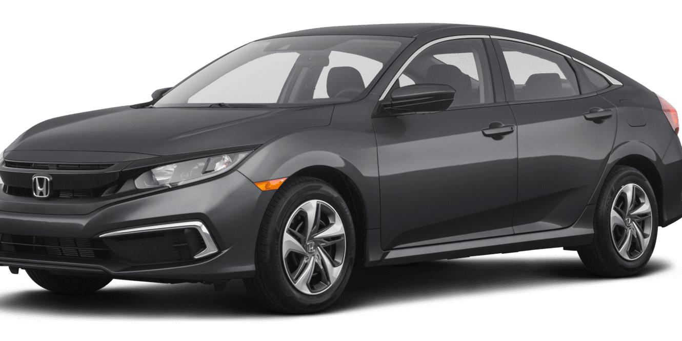 HONDA CIVIC 2020 19XFC2F6XLE022141 image