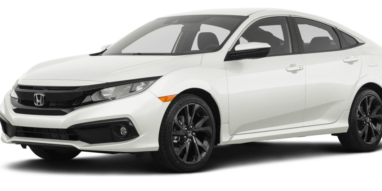 HONDA CIVIC 2020 19XFC2F82LE017324 image