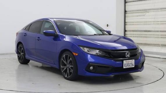 HONDA CIVIC 2020 19XFC2F80LE211429 image
