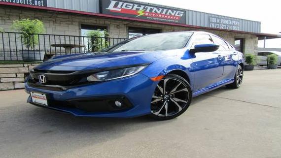 HONDA CIVIC 2020 2HGFC2F89LH549207 image