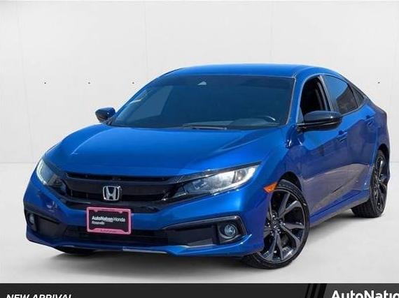 HONDA CIVIC 2020 2HGFC2F89LH560062 image