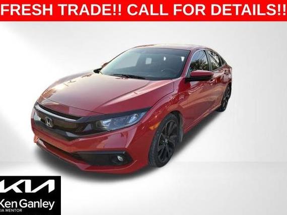 HONDA CIVIC 2020 2HGFC2F83LH551857 image