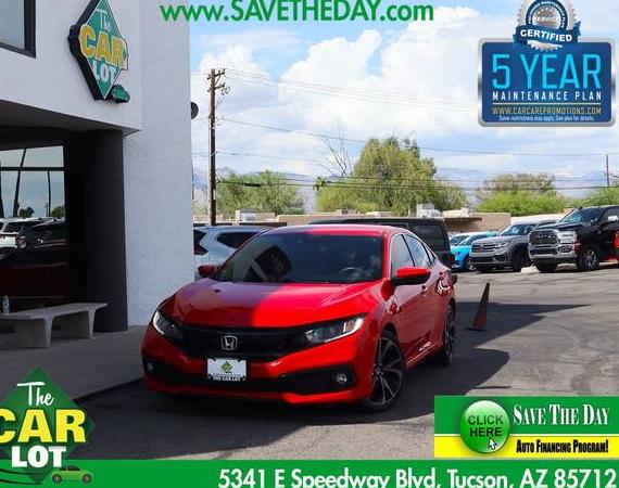 HONDA CIVIC 2020 2HGFC2F84LH558719 image