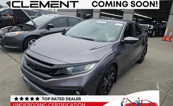 HONDA CIVIC 2020 19XFC2F8XLE017099 image